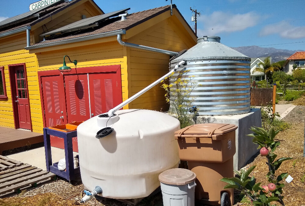 Comparing roof materials for collecting rain