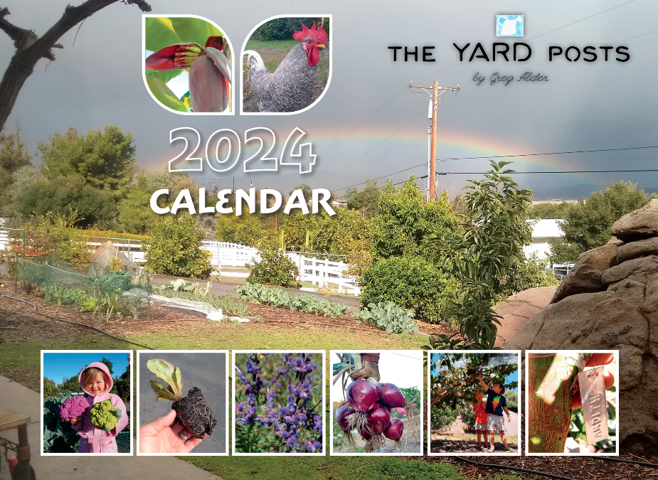 2024 Yard Posts calendar